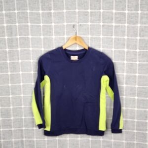 EGG Navy and Neon Green Sweatshirt